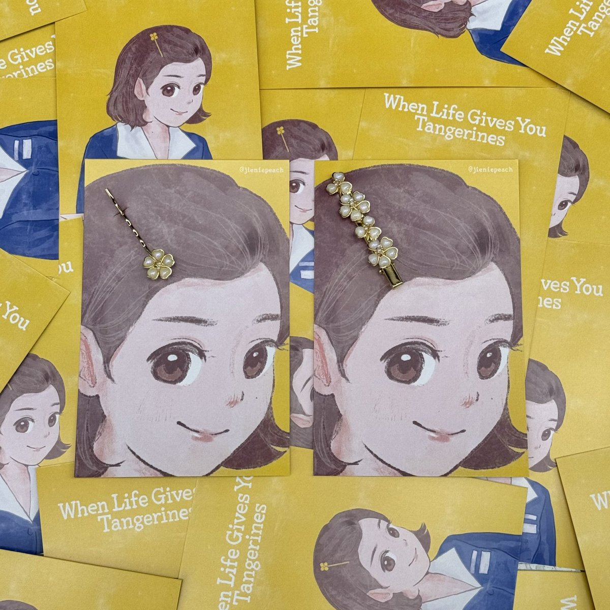 jieniepeach's tweet image. #WhenLifeGivesYouTangerines

🌸⋆｡˚ 𝘼𝙚𝙨𝙪𝙣'𝙨 𝙁𝙡𝙤𝙬𝙚𝙧 𝙃𝙖𝙞𝙧𝙥𝙞𝙣 ꒱ 
𝘨𝘪𝘷𝘦𝘢𝘸𝘢𝘺 𝘧𝘰𝘳 유애나♡ 
𝘣𝘺 𝘫𝘪𝘦𝘯𝘪𝘦𝘱𝘦𝘢𝘤𝘩 &amp;amp; 𝘧𝘶𝘳𝘭𝘬𝘪𝘣𝘭𝘬 

✿— สุ่มจาก RT 2 set ส่งฟรี❣️

✿— สุ่มจาก form 10 set
📮 ems 40฿
🔗 forms.gle/Y1LBPAJJn3WJyr…
🌼 สุ่ม 10/04