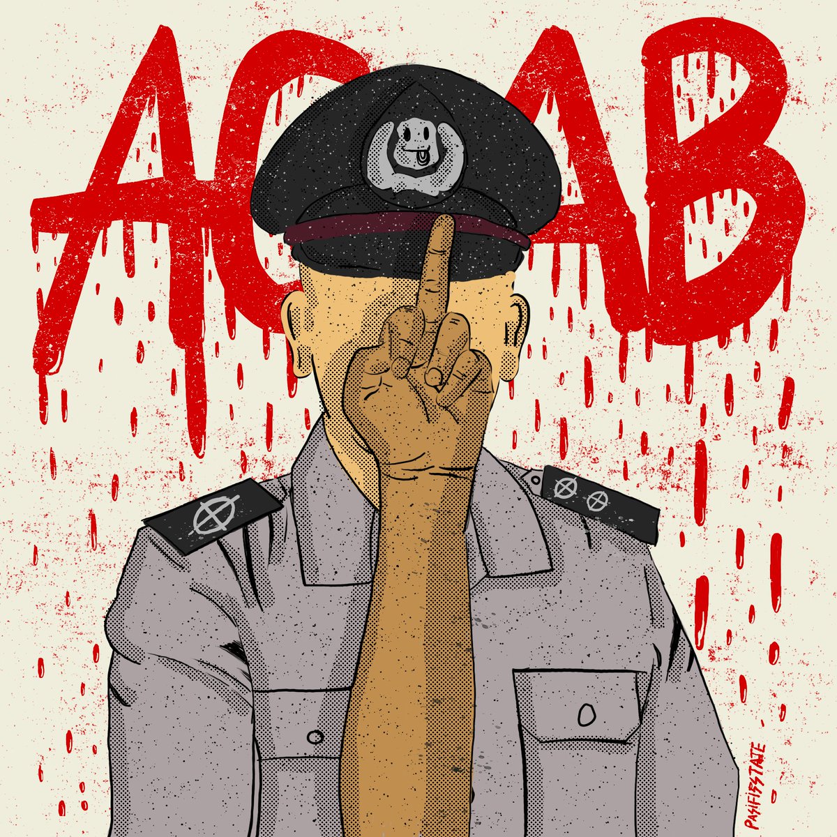 pasifisstate's tweet image. Gambarku ga ghibli gak ai tapi pasti penguasa tidak berkenan