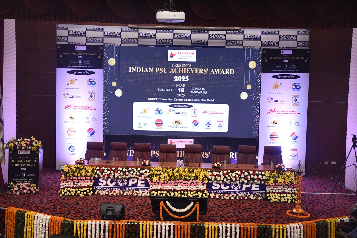 Indian PSU (@indianpsus) on Twitter photo 🏆 Indian PSU Achievers' Award 2025 🏆
Congratulations to Mr. Alok K Roy, CGM, IOCL, for receiving the Leadership for Collectives award! 🏅👏
His efforts in fostering collaboration and strengthening collective leadership at IOCL are truly commendable.
<a href="/IndianOilcl/">Indian Oil Corp Ltd</a> 🏆 Indian PSU Achievers' Award 2025 🏆
Congratulations to Mr. Alok K Roy, CGM, IOCL, for receiving the Leadership for Collectives award! 🏅👏
His efforts in fostering collaboration and strengthening collective leadership at IOCL are truly commendable.
<a href="/IndianOilcl/">Indian Oil Corp Ltd</a>