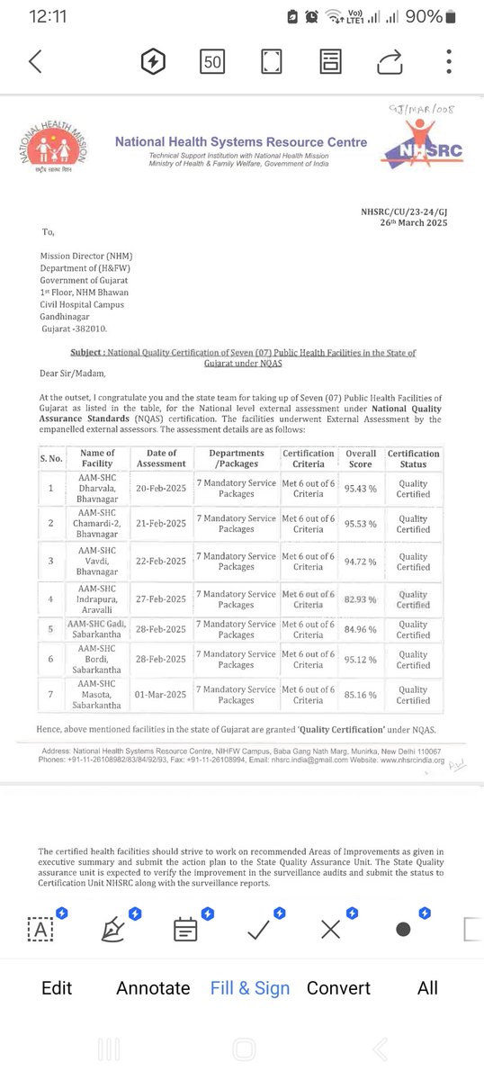 qamosabarkantha's tweet photo. 3 more ROSES Added in Bouquet of Team Health Sabarkantha 

Congratulations to Team AAM Gadi,Masota And Bordi for National NQAS Certification 💐💐💐 https://t.co/lN92VYIaLZ