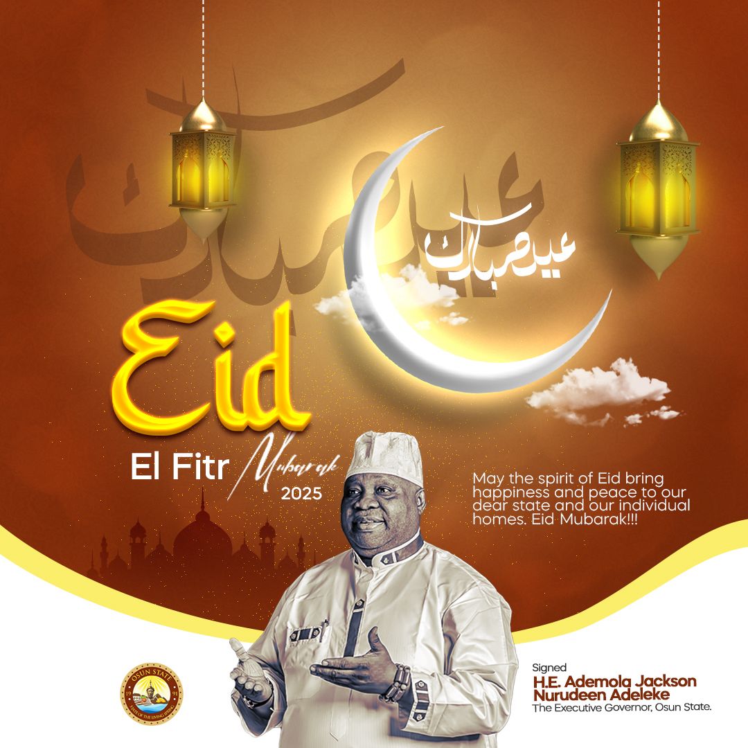 DukeOfOsun's tweet photo. Eid Mubarak Osun state💡 https://t.co/mA7PFcg9Rh
