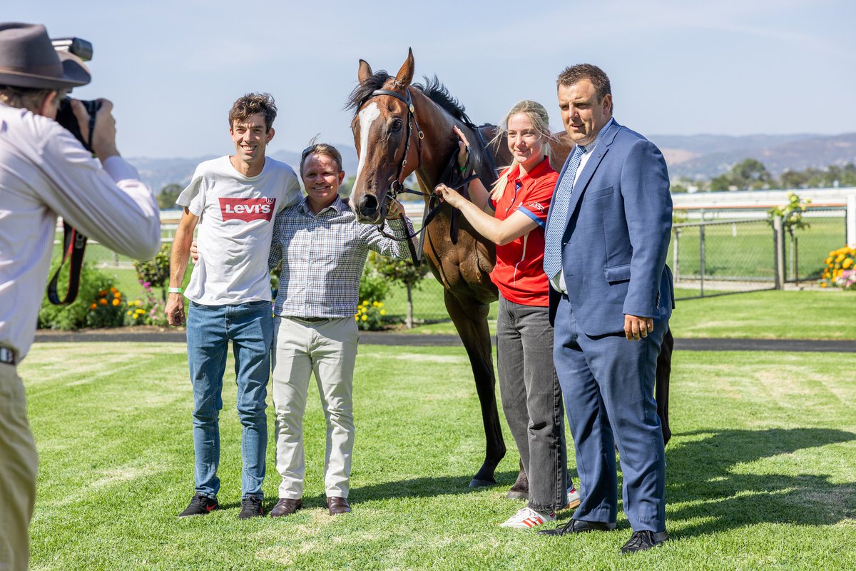 Aaron Bain Racing (@aaronbainracing) on Twitter photo Promising middle distance galloper Beach Pad made the step up to city company with a strong victory at Morphettville on Saturday, March 29.
A maiden winner at Strathalbyn at his previous run, Beach Pad was given a gun ride by Jason Holder to take out the Winning Edge Promising middle distance galloper Beach Pad made the step up to city company with a strong victory at Morphettville on Saturday, March 29.
A maiden winner at Strathalbyn at his previous run, Beach Pad was given a gun ride by Jason Holder to take out the Winning Edge