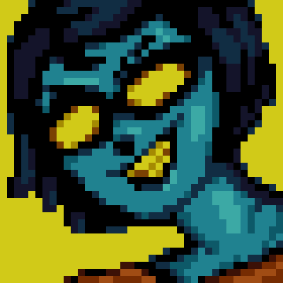 MoonlitLamps's tweet photo. Made up an OC as an Icon for my Discord bot using Aseprite. I might make some more and make a full body version of her as a mascot. https://t.co/3QvUayTCnu