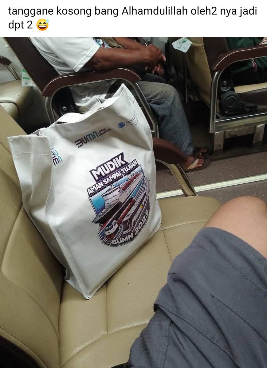 Lucune warga +62

Ada fasilitas mudik gratis, orang nge war pengen dpt tiket gratis ga dapet
yg udah dapet malah ga berangkat

akhirnya banyak bangku kosong, kursi bis juga lebih banyak yang kosong