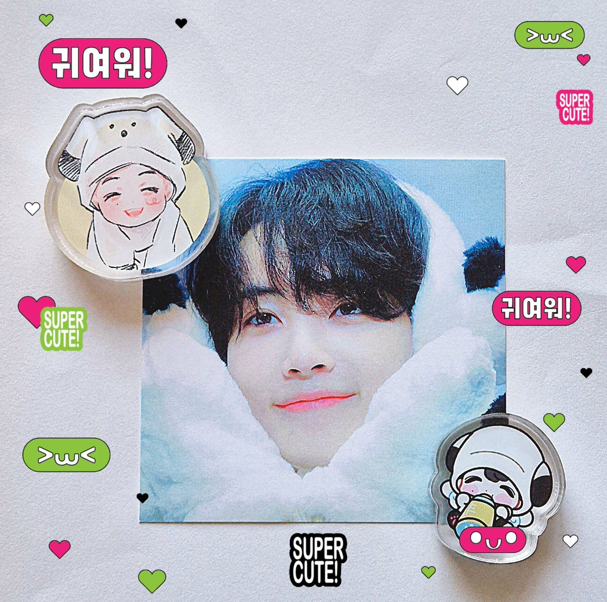 포차코아기쫑멍이들 진짜 기요우ㅠㅠ🤍🤍