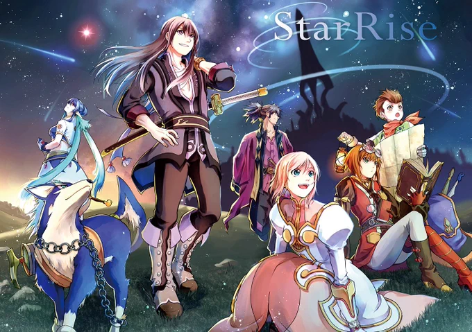【TOV新刊】StarRise【サンプル】 オールキャラのTOVフルカラーイラスト本(一部ほんのりユリエス)前回出した時が7年前だったので、それ以降のものをまとめました!近いうちに通販を予定しています。また開始され次第、リンク繋げられたらと思いますので、よろしくお願いします! 