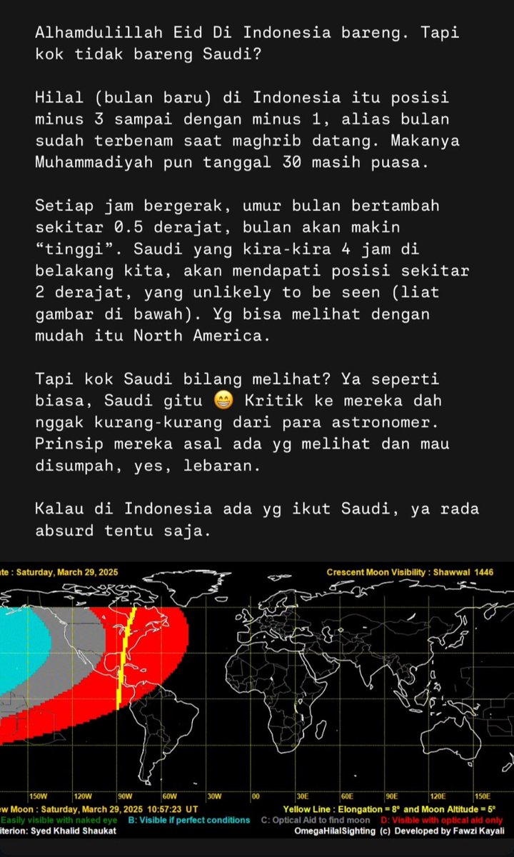 salimafillah's tweet image. Duh...
Jeruk, Cak.
Don&apos;t to the milk.
Syaitan saja masih harus nunggu benar-benar 1 Syawal sesuai mathla&apos; untuk tasyakuran lepas dari belenggu.