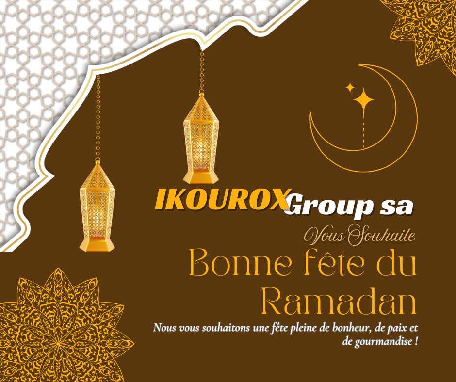 🎉 Joyeuse Fête de Ramadan ! 🌙✨

Chers followers,

Que cette belle occasion marque non seulement la fin d’un mois béni, mais aussi le début de nouvelles réalisations et de moments de joie partagés avec vos proches. 💝 

#EidMubarak #Ramadan2024 x.com/messages/compo…