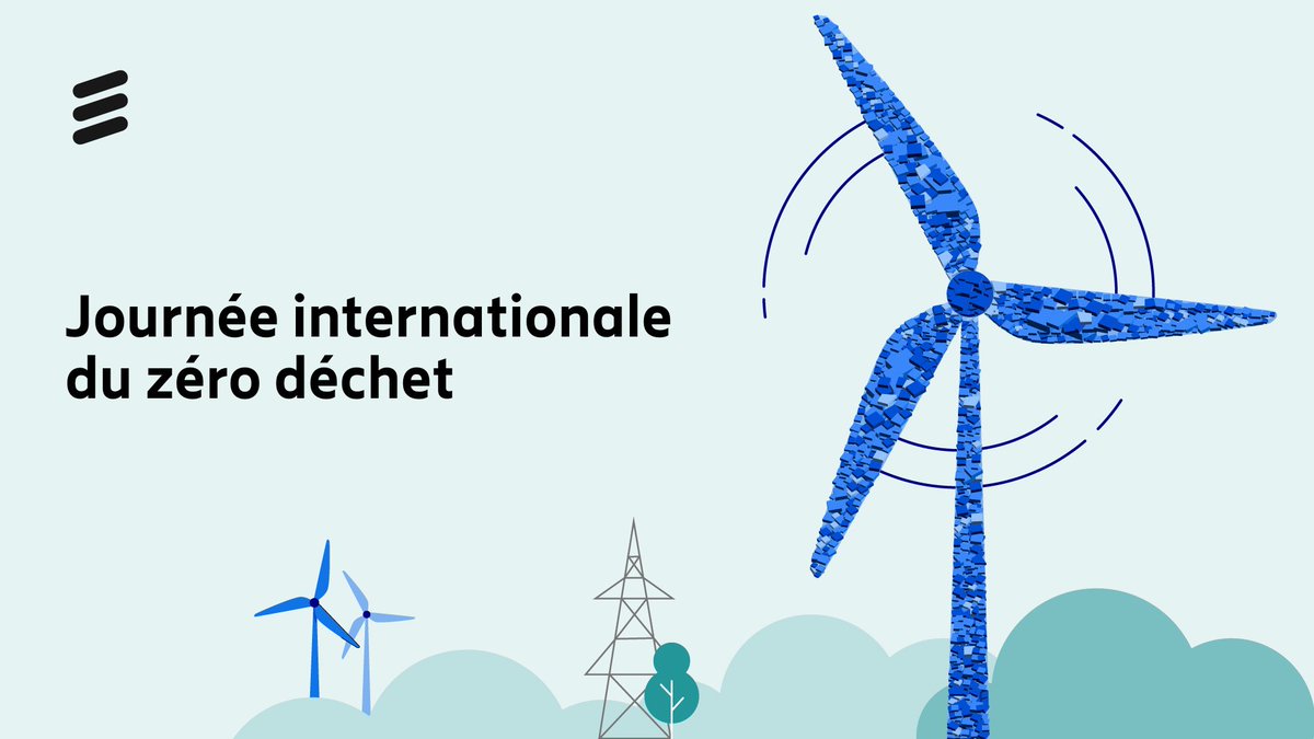 🌍 C'est la #JournéeInternationaleDuZéroDéchet ! Chez #Ericsson, nous nous engageons à une consommation et production durables, à réduire les déchets et à accroître l'efficacité des ressources. Nos innovations soutiennent les objectifs NetZero. Ensemble, faisons la différence !