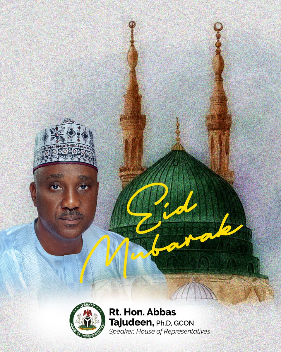 Eid Mubarak, My Dear Brothers and Sisters!

As we bid farewell to the blessed month of Ramadan, I congratulate all Nigerian Muslims on the successful completion of this sacred journey of fasting, prayer, and devotion.

Ramadan has taught us the values of piety, sacrifice,