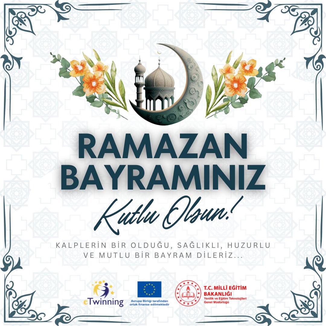 🍬 Ramazan Bayramınız kutlu olsun!
Kalplerin bir olduğu, sağlıklı, huzurlu ve mutlu bir bayram dileriz. 💐