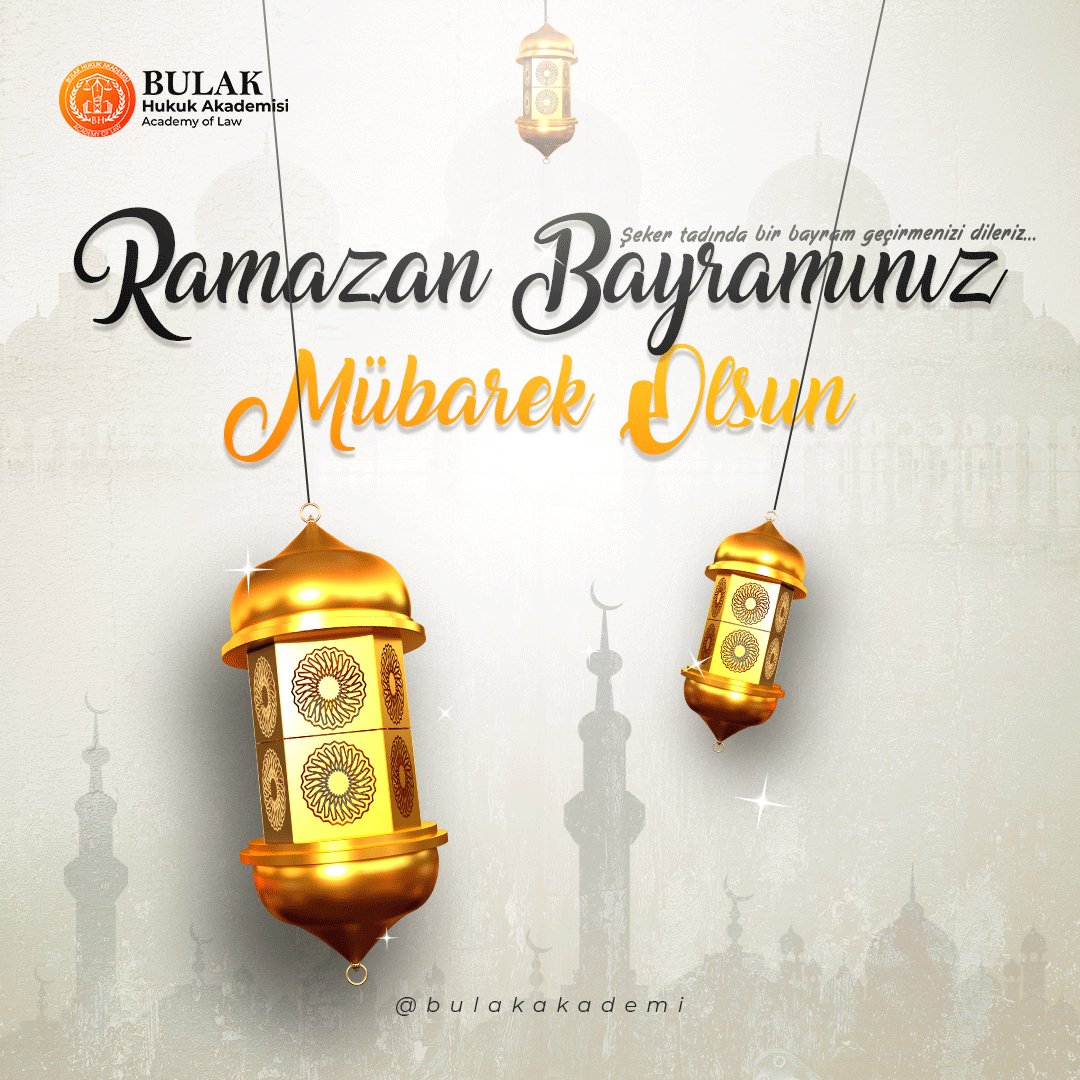 Ramazan Bayramınız mübarek olsun 🍬☺️

👨‍💼 BULAK HUKUK AKADEMİSİ 👨‍💼

Detaylar hakkında bilgi edinmek için;

📞 +90 (552) 799 27 95

📩 <a href="/bulakakademi/">Bulak Hukuk Akademisi</a>