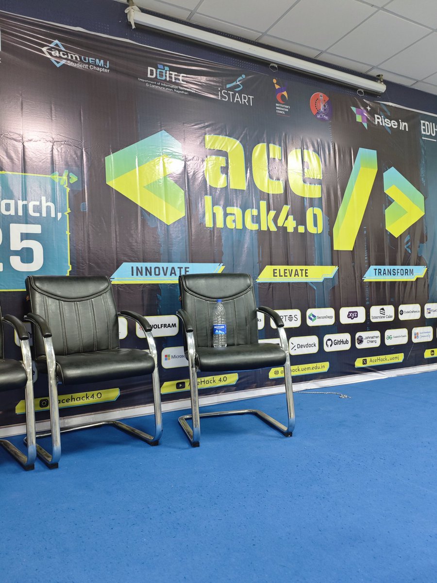 chinmaybhattt's tweet image. 🚀 AceHack 4.0 – Rajasthan’s biggest student-run hackathon is here! 36 hours of innovation, coding, and collaboration. Whether you&apos;re a beginner or a pro, this is your chance to shine! 💡💻

#AceHack4 #Hackathon #Innovation
👥 @alokagarwal565 @AceHack_uemj