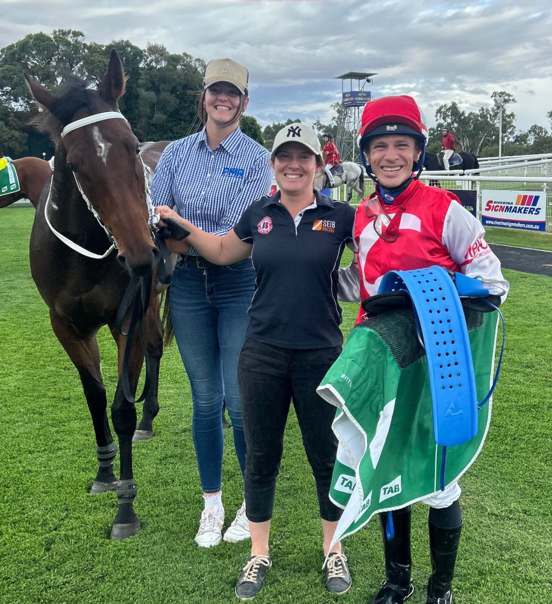 Adventure Seeker makes it back to back wins, saluting <a href="/mtcwagga/">MTC Wagga</a> this afternoon for <a href="/SeibRacing/">SeibRacing</a> and Pierre Boudvillain. The daughter of The Autumn Sun is building a nice record with two wins and a second from just five starts! Congratulations to her owners 🥳🥳