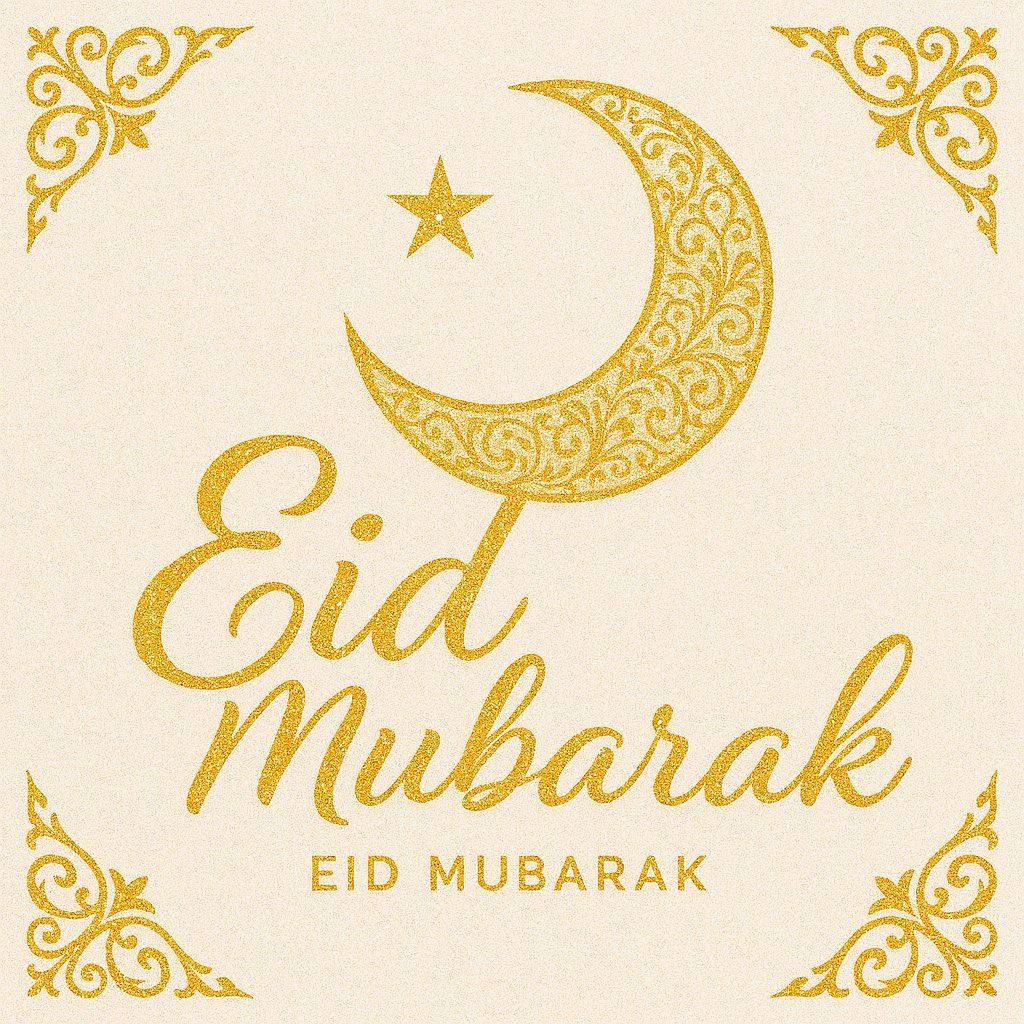 Eid Mubarak to everyone celebrating!

Wishing a Blessed year ahead 🙏🏼