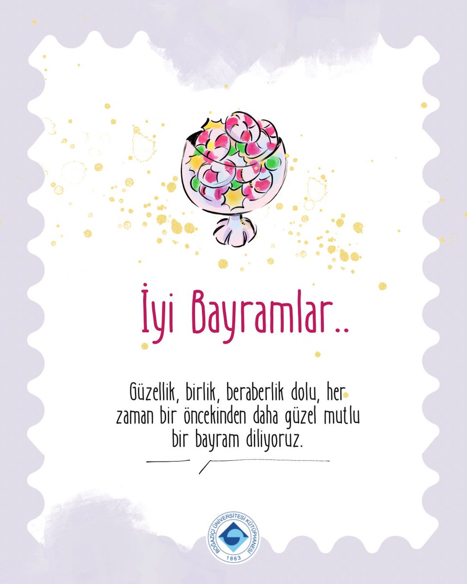 Boğaziçi Üniversitesi Kütüphanesi (@bounlibrary) on Twitter photo 