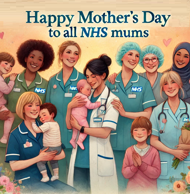 Happy Mothers Day to all the incredible #NHS mums who are dedicating today, caring for our patients and service users 💕 

Your hard work is appreciated, today and every day, #ThankYou 💙

 #MothersDay #NHSMums
