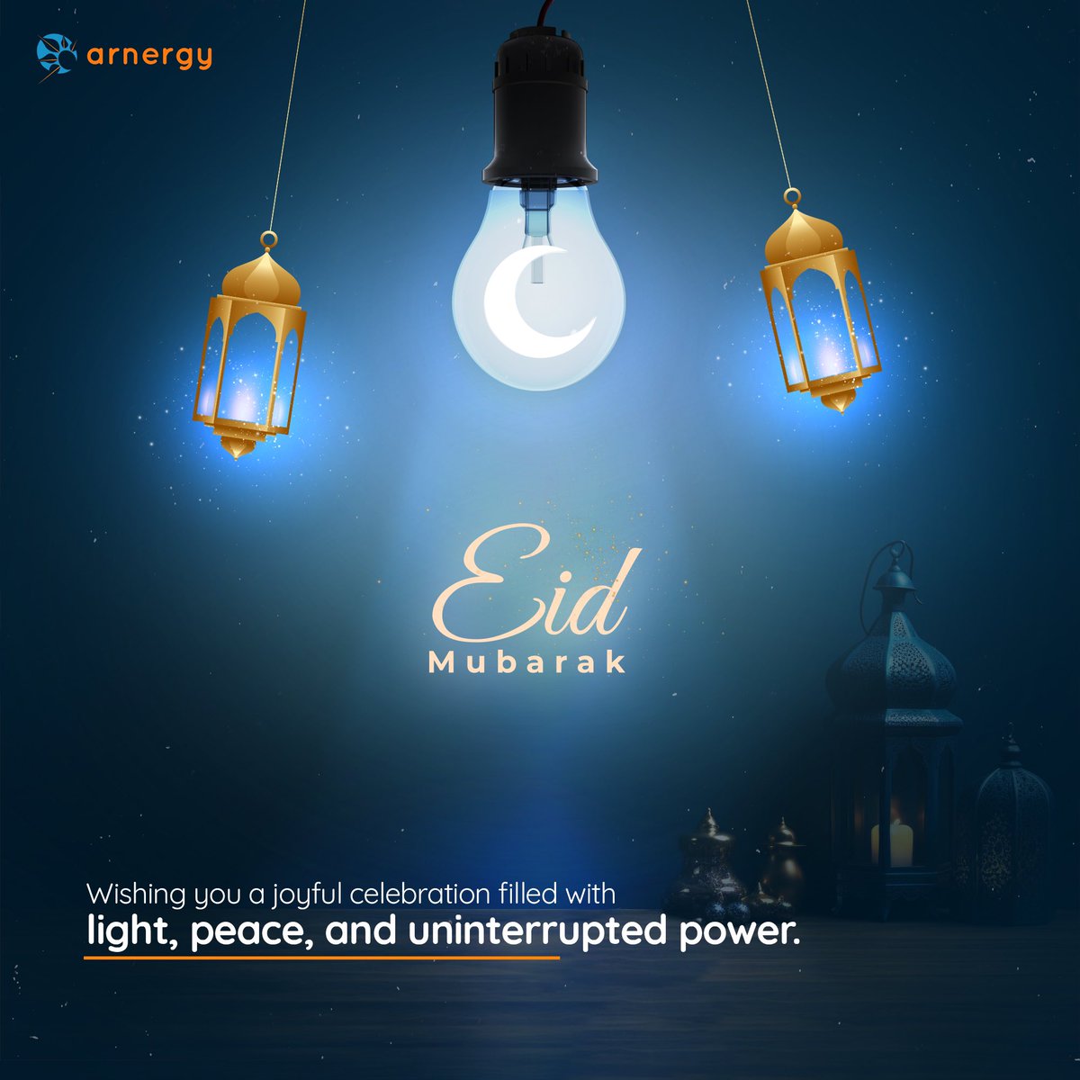 arnergy's tweet image. May this special occasion bring you light, peace, and moments of uninterrupted connection. #EidMubarak #CorporateCelebration #SustainableEnergy