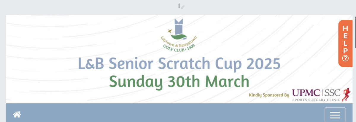 The season opener on the men’s scratch cup roster, <a href="/LandBGolfClub/">Laytown Bettystown ⛳</a> senior scratch cup is underway, 36 holes to be played today strong field as always which includes the defending champion Caolan Rafferty, live scoring golfgenius.com/pages/11489052…