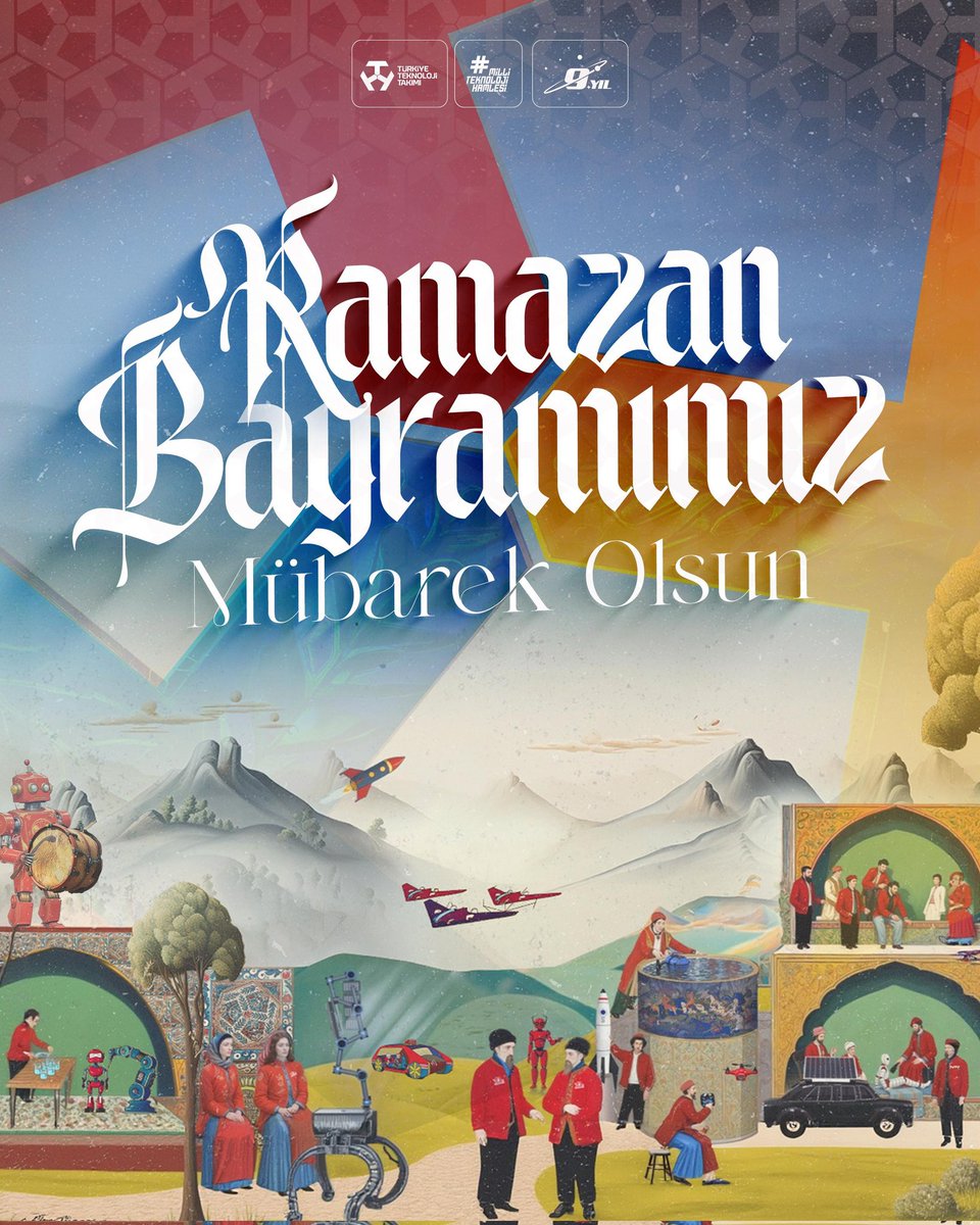Ramazan Bayramı 'mız Mübarek Olsun❤️

#Bayram #T3vakfı #DeneyapAtölyeleri #Teknofesf #twitter