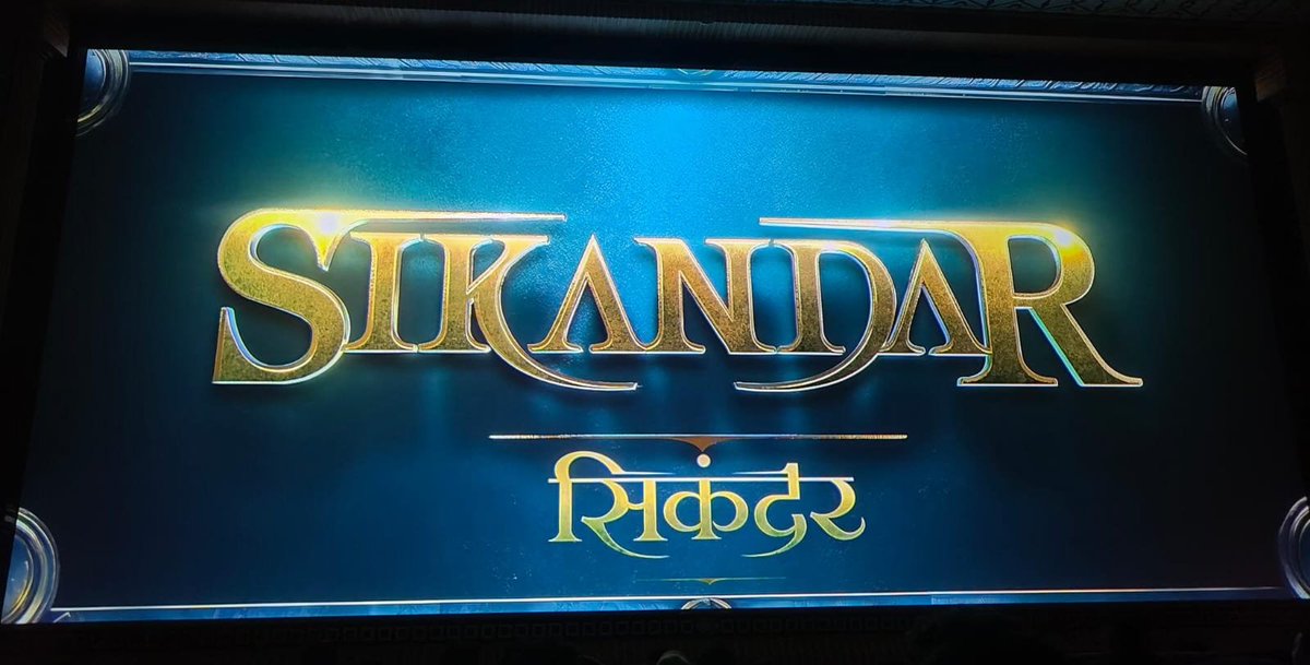 Madan_Chikna's tweet photo. 💥 This is what we call a THEATRICAL EXPERIENCE! #Sikandar is loaded with emotions, scale &amp; seeti-maar action💯 Second half jo pace pakadta hai movie ka, next level stuff https://t.co/UnaccX0xj2