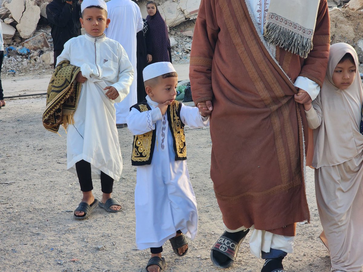 La prière de l’aid à Gaza 🥹✨