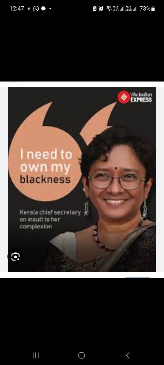 It would not at all have been easy for Sarada to speak up on an issue so personal, so painful. 
 Hopefully we, as a batch can resolve to be respectful, empathetic and tolerant to all human beings, regardless of their sex, caste, creed and religion.
#IDigBlack 
#SheInspiresMe