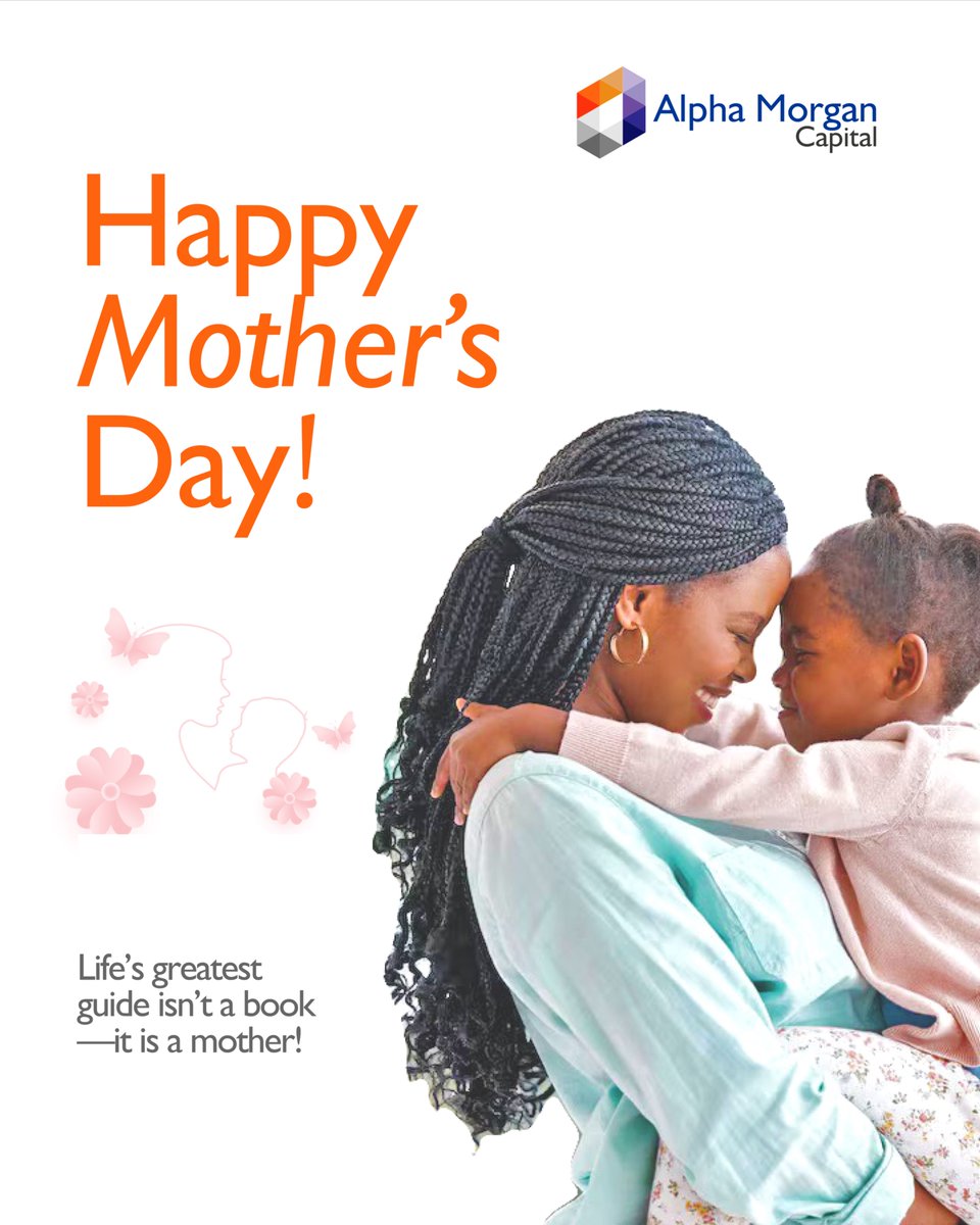 Today, we celebrate the strength, love, and unwavering dedication of mothers everywhere. Your care and sacrifices inspire generations. Wishing you a day filled with joy and appreciation. ❤️

#MothersDay #AlphaMorganCapital #CelebratingMothers