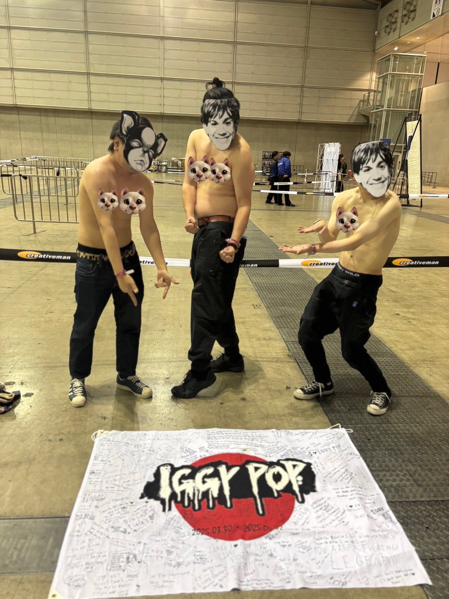 kglwisgod's tweet image. IGGY POPフラッグのメッセージ、こんなに沢山集まったよー！嬉しいね🐶
#IGGYPOP 
#PUNKSPRING