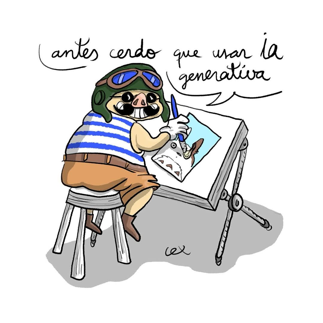 #stopIAgenerativa #antescerdoqueusariagenerativa