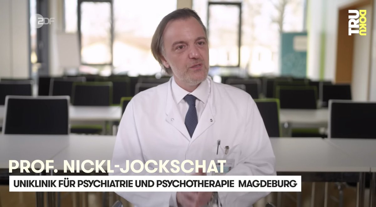 jockschat's tweet image. The German TV Station ZDF has produced a very moving documentary about a survivor of the #Magdeburg Christmas market attack. It was an honor to give an interview about the psychiatric perspective.
youtu.be/ZTf9Mmi_OXY?fe…