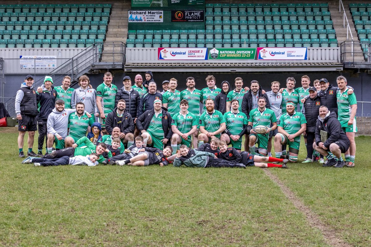 Winners were grinners yesterday. <a href="/Abertillery_BG/">Abertillery BG RFC</a> running out 59-10 winners over Blaenavon in a north Gwent derby.  The last home game of the season next week as we welcome, Senghenydd. It's also reunion day. So if you played for the club get down The Park for 1pm.