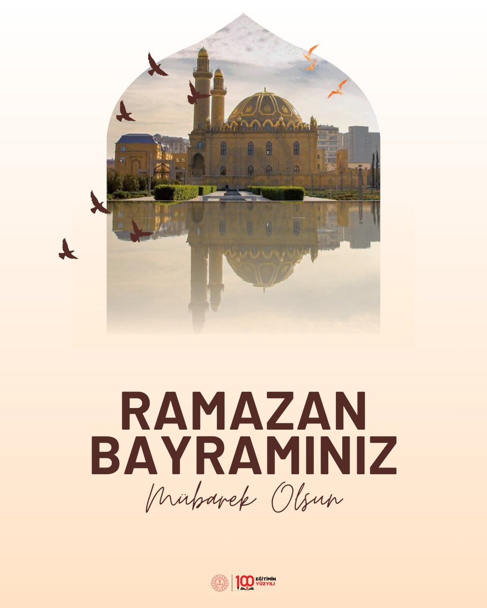BakuEgitim's tweet photo. Tüm İslam aleminin ve aziz milletimizin Ramazan Bayramını kutlar; sağlık, huzur ve esenlikler dileriz.
@Yusuf__Tekin @tcmeb @mebyyegm @mebabdigm @TC_BakuBE https://t.co/ge20FqacSw