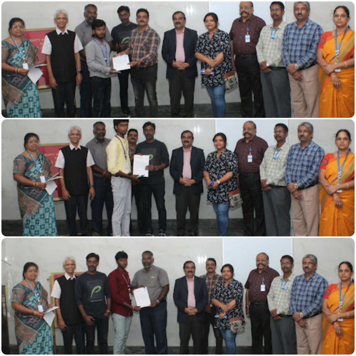 SpiherIndia's tweet image. SPIHER Alumni Giving Back!

The 1999 Batch Alumni of SPIHER have generously sponsored indigent students, empowering the next generation through education and support. A heartfelt salute to our alumni for their kindness and commitment! 🙌💙

#SPIHER #AlumniGivingBack