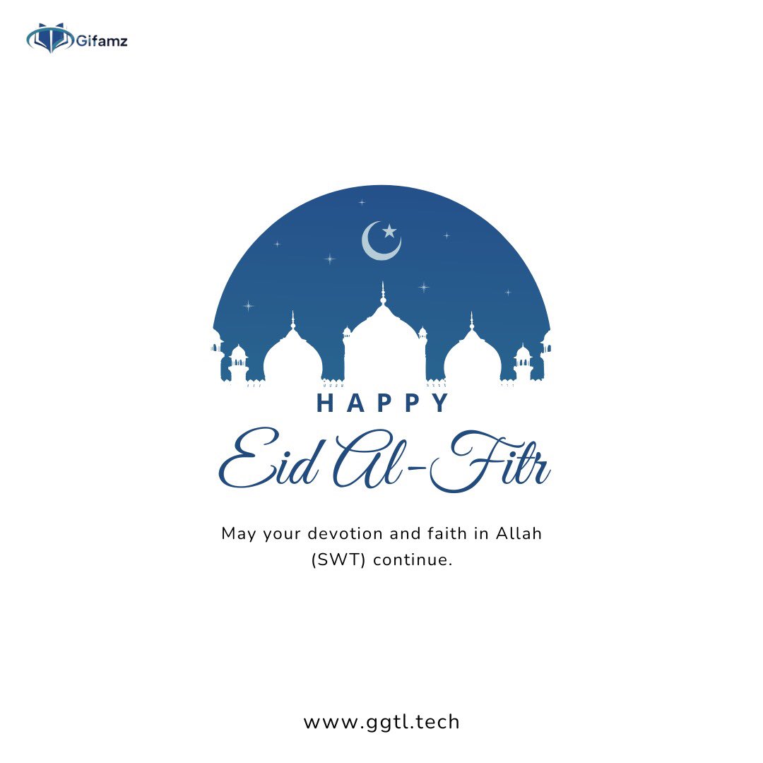 ggtl_tech's tweet photo. Eid Mubarak! 🌙✨ 

May this special day bring love, joy, and countless blessings to you and your family. Wishing you peace and happiness always. 

#EidAlFitr #EidMubarak #Blessings #FamilyLove #JoyfulMoments https://t.co/Fo8YSfK3gv