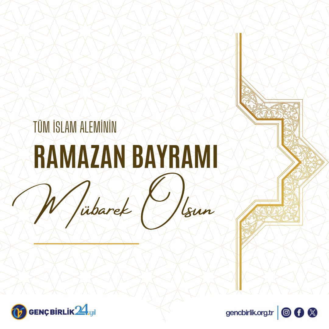 GencBirlik's tweet image. Âlem-i İslam&apos;ın huzura ve barışa kavuştuğu bayramlara erişebilme duasıyla 🤲

Bayramımız Mübarek Olsun 🌙

#RamazanBayramı