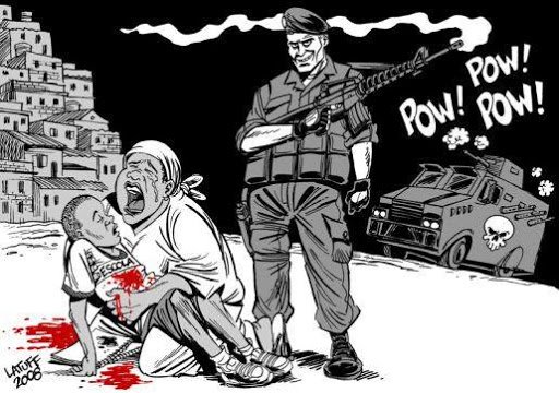 SergioEvertonZ's tweet photo. @denyzz40 Sim a ia nunca vai superar as obras primas do latuff muita gente que tem sonho de ser policial por causa das artes dele #arte #latuff #Policia #Lula https://t.co/Eh2srFiVst