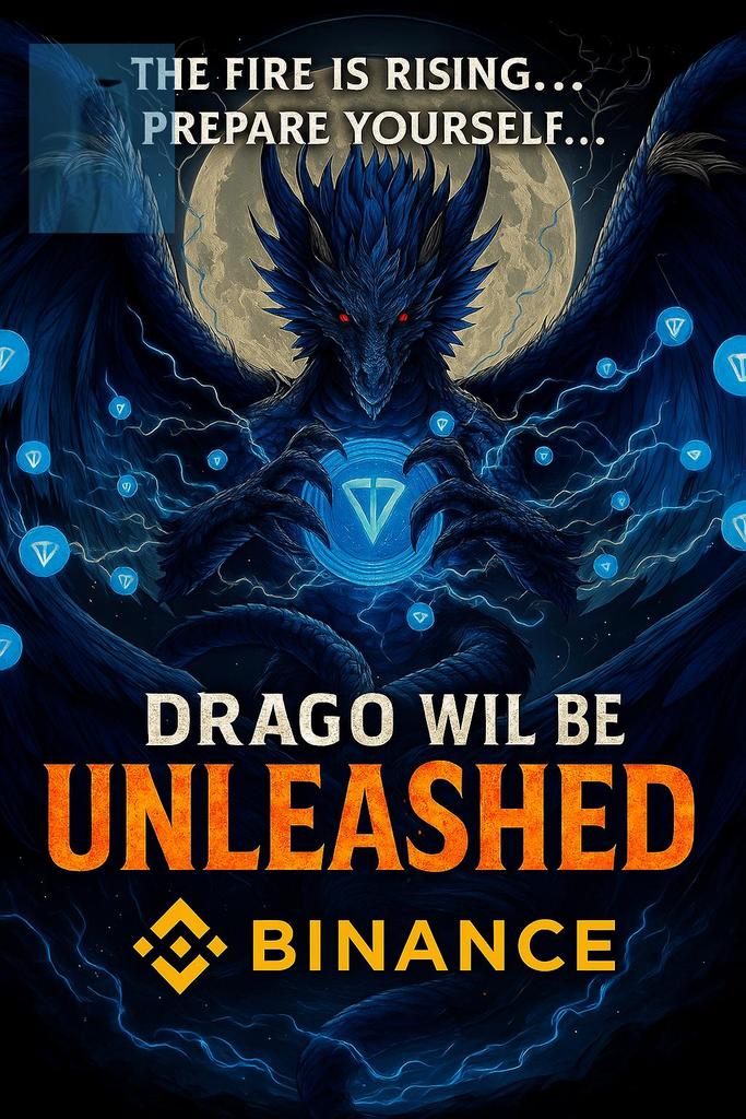 🔴 Just a Bet, 🟢 Just for Fun

If #Drago (<a href="/drago_cto/">Triggered Drago CTO</a>) gets listed on #Binance    before April 1,
I'll give away 2000 $TON to one lucky winner! 🏆

To enter:
✅ Like
✅ Retweet
✅ Comment your #TON address with #ton 🔴🟢

No follow needed.
Just hype. Just crypto. Just vibes.
