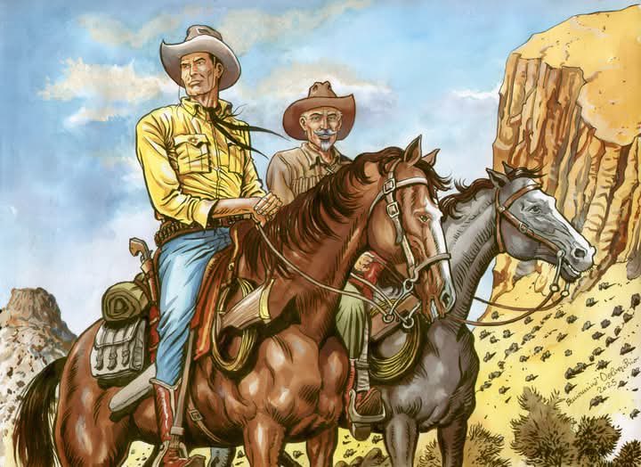 Vengo a sapere oggi della scomparsa di <a href="/avvvitalemario/">Mario Vitale</a> , un pard appassionato di fumetti.
Non lo conoscevo di persona ma mi dispiace molto, mi ha sempre dato l’idea - con gli scambi che abbiamo avuto sui social - di un uomo gentile, generoso, disponibile.
So long, pard. 💔