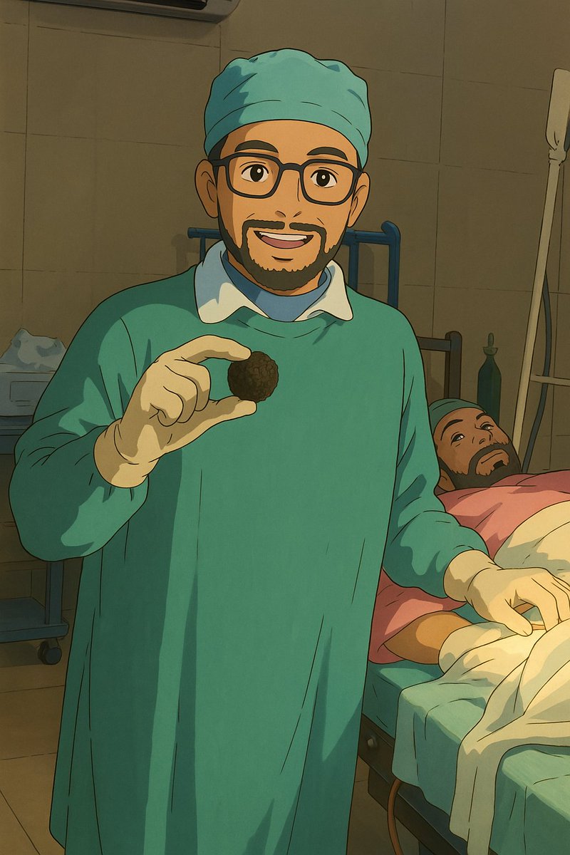 IncisionAndInk's tweet image. #SPCL surgery 
Bladder stone removal 💫💫
#Ghiblistudio
#ghibliart