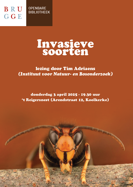 Tim Adriaens (@adriaenstim) on Twitter photo voor de meerwaardezoeker die op donderdagavond weinig anders te doen heeft wat meer duiding bij #invasievesoorten en het onderzoek dat daarop loopt lezing <a href="/bibbrugge/">Bibliotheek Brugge</a> voor de meerwaardezoeker die op donderdagavond weinig anders te doen heeft wat meer duiding bij #invasievesoorten en het onderzoek dat daarop loopt lezing <a href="/bibbrugge/">Bibliotheek Brugge</a>