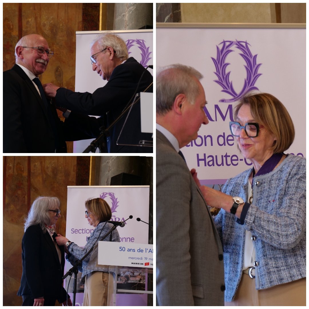 AMOPA de la Haute-Garonne (@amopa31) on Twitter photo ✨️Quel honneur d'avoir pu célébrer les 50 ans de l'<a href="/amopa31/">AMOPA de la Haute-Garonne</a> dans la prestigieuse salle des illustres!
Une cérémonie mémorable en présence de plus de 200 personnes dont <a href="/jlmoudenc/">Jean-Luc Moudenc</a> et le général Thibaut Lagrange pour célébrer l'engagement commun auprès de la #Jeunesse.
#Toulouse ✨️Quel honneur d'avoir pu célébrer les 50 ans de l'<a href="/amopa31/">AMOPA de la Haute-Garonne</a> dans la prestigieuse salle des illustres!
Une cérémonie mémorable en présence de plus de 200 personnes dont <a href="/jlmoudenc/">Jean-Luc Moudenc</a> et le général Thibaut Lagrange pour célébrer l'engagement commun auprès de la #Jeunesse.
#Toulouse