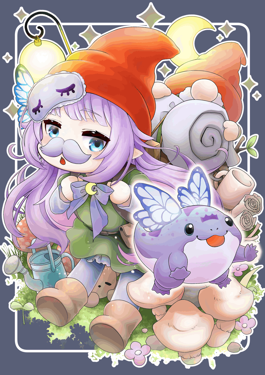 Sulingal's tweet photo. After thwarting Constantine's plans master thief Yumanea is preparing to embark on a new adventure. She prepares a team to steal the legendary treasure of the gnomes

Thank you @Fujii_manga for such a colorful art.
#yumaneart https://t.co/o5j6MLRUQP