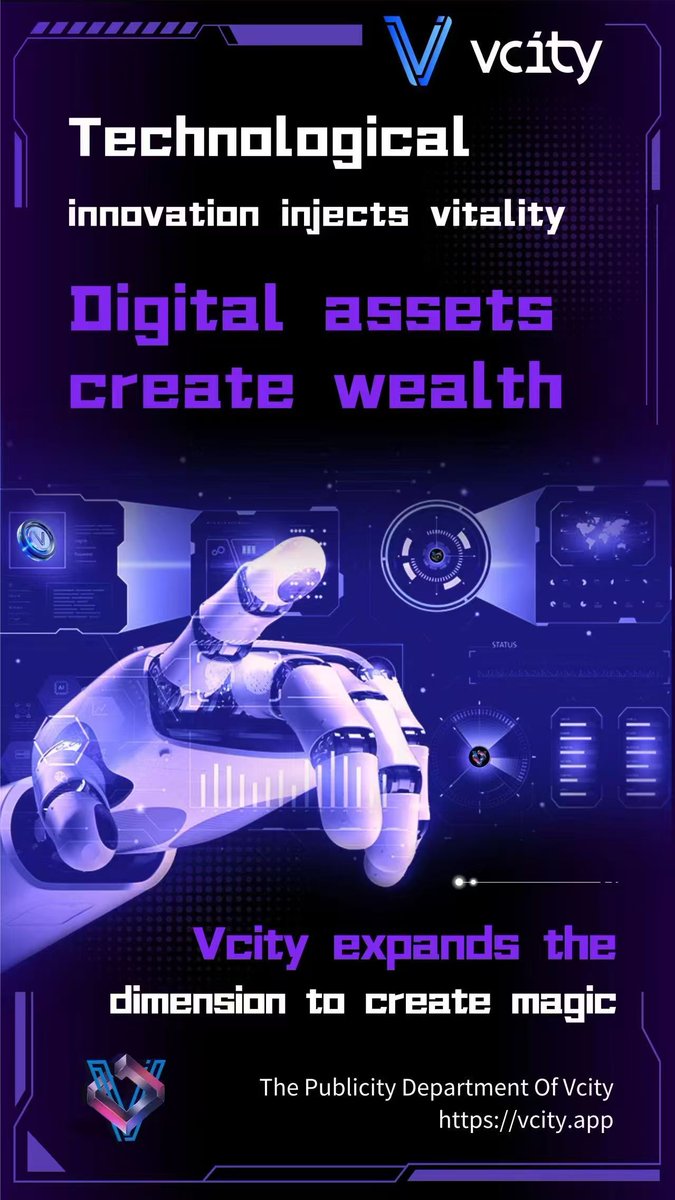 c19505254277's tweet photo. Technological innovation injects vitality

Digital assets create wealth

Vcity expands the dimension to create magic
#Zhang Xie#Vcity#Vcity.app https://t.co/9ww8Zq3Kpy