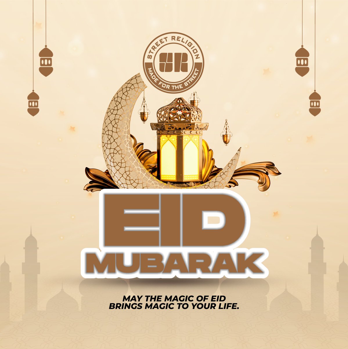 _streetreligion's tweet photo. Wishing our Muslim customers Eid Mubarak . https://t.co/P4HQT8LNAs
