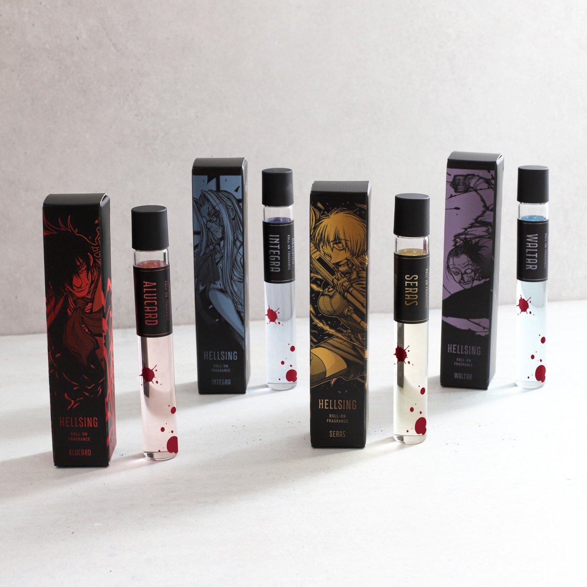 👑『HELLSING』受注生産商品👑 各キャラクターをイメージした香りに