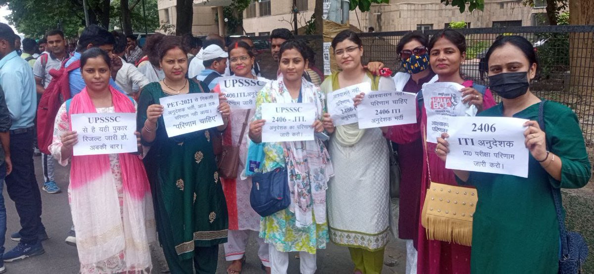 आदरणीय सचिव साहब #UPSSSC अब हम अनुदेशक अभ्यर्थियों (2406 पदों) का अंतिम परिणाम जारी कर दीजिए🙏🏻🙏🏻 सब्र का बांध अब टूट रहा है😥😥 
3 साल 1 महीना 4 दिन😥😥

#ITI_Instructor_Recruitment2022 

<a href="/dr_hariom_ias/">Dr Hari Om</a> <a href="/NehaPrakashIAS/">Neha</a> <a href="/sn_sabat/">Dr. SN Sabat, IPS (R)</a> <a href="/74_alok/">ALOK KUMAR</a> <a href="/IasAlok/">Alok Kumar 🇮🇳</a>  <a href="/ChiefSecyUP/">S.P. Goyal, Chief Secretary, GoUP</a> <a href="/mayank2031977/">Mayank Gangwar</a>