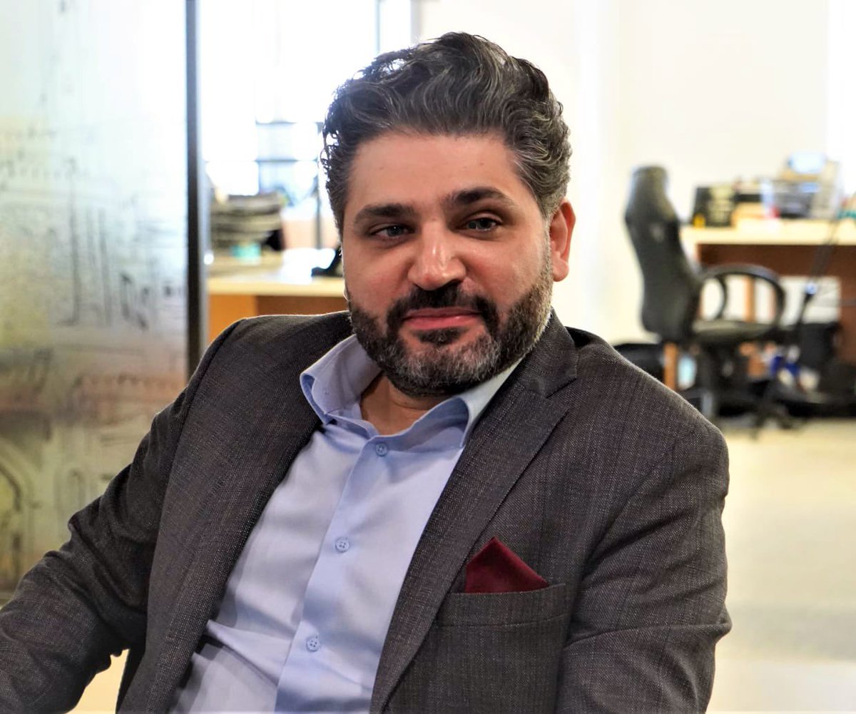 أحمد الكلباني (@ahmedsalkalbani) on Twitter photo أبارك لأخي وصديقي العتيد <a href="/AL_SAALEH/">محمد ياسين صالح</a> تعيينه وزيرًا للثقافة في سوريا العريقة، سائلا المولى عز وجل أن يوفقه بالخير والسداد ويعينه في مهمته الرفيعة لما فيه صالح وطنه ونجاحه في قيادة قطاع الثقافة لما هي سوريا جديرةٌ به، وهذا عيدٌ بعيدين.
وكل عام وأنت يا محمد بخير وسرور أبارك لأخي وصديقي العتيد <a href="/AL_SAALEH/">محمد ياسين صالح</a> تعيينه وزيرًا للثقافة في سوريا العريقة، سائلا المولى عز وجل أن يوفقه بالخير والسداد ويعينه في مهمته الرفيعة لما فيه صالح وطنه ونجاحه في قيادة قطاع الثقافة لما هي سوريا جديرةٌ به، وهذا عيدٌ بعيدين.
وكل عام وأنت يا محمد بخير وسرور