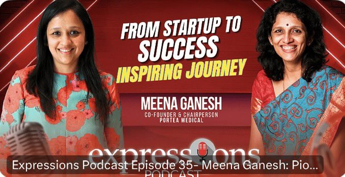tnie_brand (@tnie_brand) on Twitter photo Entrepreneur #MeenaGanesh @ProteaMedical tells <a href="/NehaSonthaliaP1/">Neha Sonthalia Periwal</a> how her disruptive idea helped in saving many lives during the pandemic through home healthcare #ExpressionsPodcast <a href="/meenaganesh/">Meena Ganesh</a> <a href="/ganeshk03/">K.Ganesh</a> <a href="/santwana99/">santwanabhattacharya</a> <a href="/Lakshmi94338678/">Lakshmi Menon</a> <a href="/xpresstn/">TNIE Tamil Nadu</a> youtu.be/T_pEqLiyxc0?si⦠Entrepreneur #MeenaGanesh @ProteaMedical tells <a href="/NehaSonthaliaP1/">Neha Sonthalia Periwal</a> how her disruptive idea helped in saving many lives during the pandemic through home healthcare #ExpressionsPodcast <a href="/meenaganesh/">Meena Ganesh</a> <a href="/ganeshk03/">K.Ganesh</a> <a href="/santwana99/">santwanabhattacharya</a> <a href="/Lakshmi94338678/">Lakshmi Menon</a> <a href="/xpresstn/">TNIE Tamil Nadu</a> youtu.be/T_pEqLiyxc0?siā¦