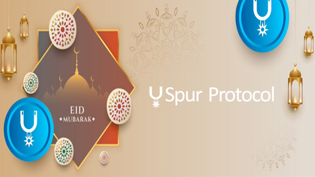 Eid Mubarak from #SpurProtocol to those celebrating 🎉